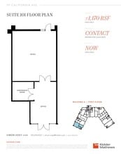 39 California Ave, Pleasanton, CA for lease Floor Plan- Image 1 of 1