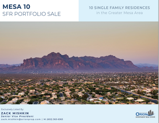 Plus de détails pour 1033 W McLellan Rd, Mesa, AZ - Multi-résidentiel à vendre