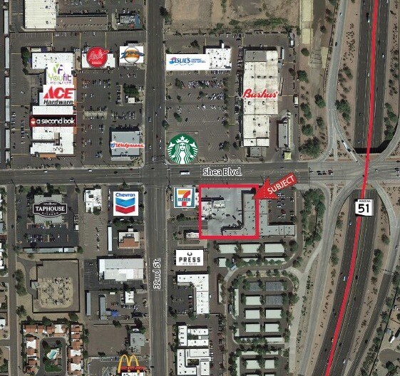 3217 E Shea Blvd, Phoenix, AZ à louer - Aérien - Image 2 de 3