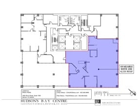 1600 Stout St, Denver, CO for lease Floor Plan- Image 2 of 2