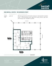 505 Burrard St, Vancouver, BC for lease Floor Plan- Image 1 of 1