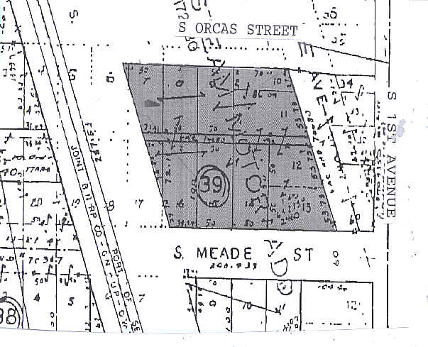 5701 1st Ave S, Seattle, WA à louer - Plan cadastral - Image 2 de 7