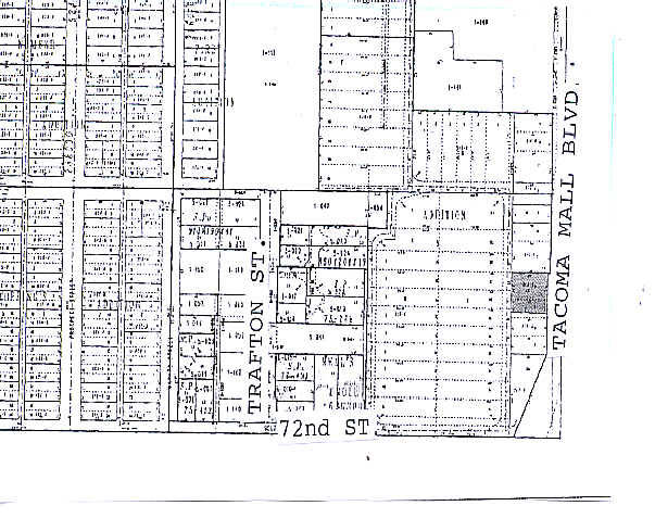 7018 Tacoma Mall Blvd, Tacoma, WA à vendre Plan cadastral- Image 1 de 1