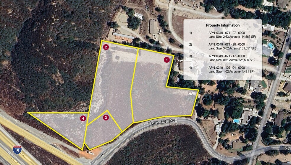 I-15 at Kenwood, San Bernardino, CA à vendre - Photo du bâtiment - Image 2 de 2