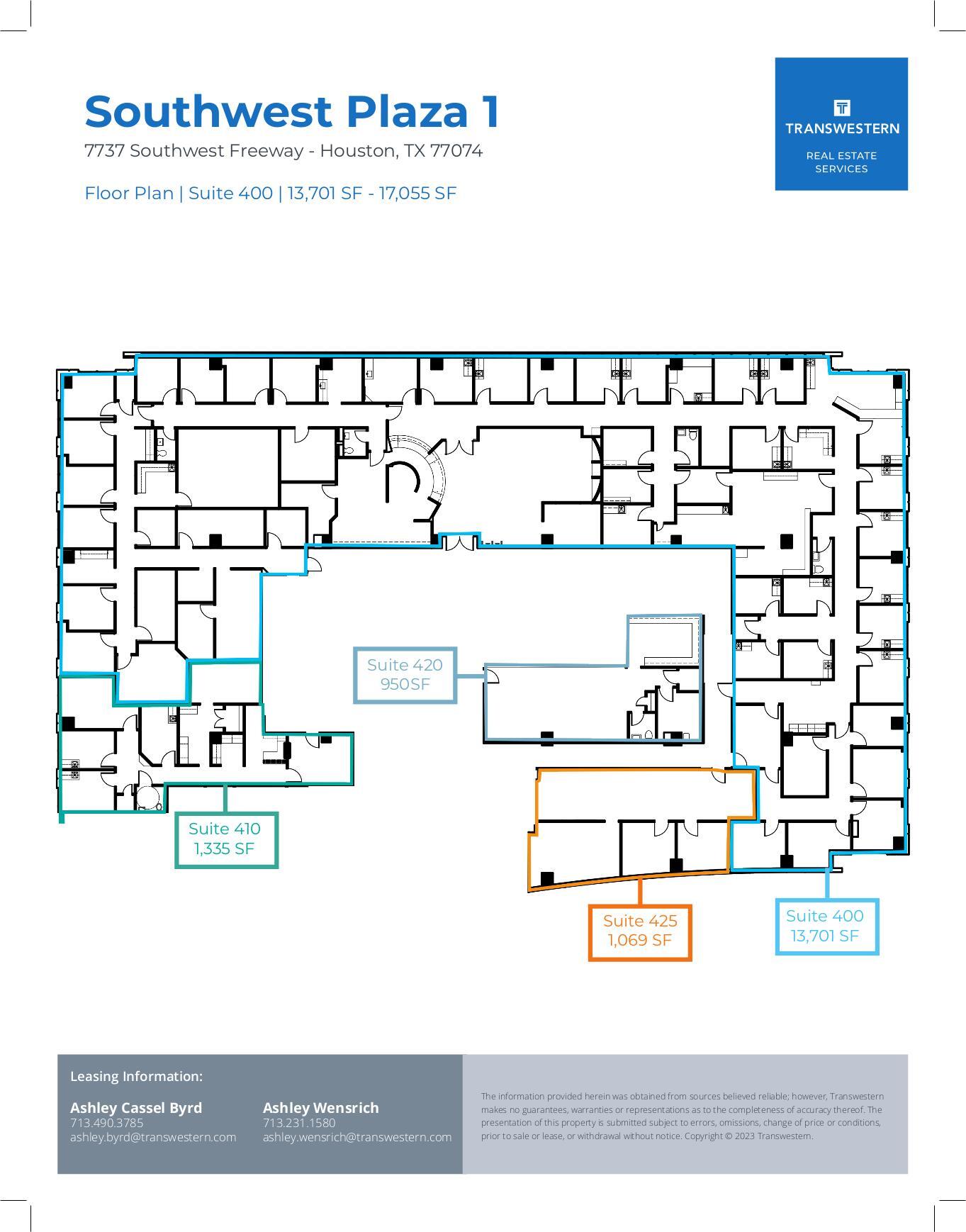 7737 Southwest Fwy, Houston, TX for lease Floor Plan- Image 1 of 1