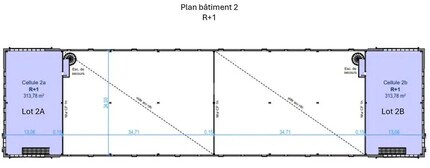 Flex in Wissous for lease Floor Plan- Image 2 of 3