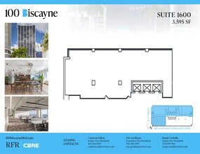 100 N Biscayne Blvd, Miami, FL for lease Site Plan- Image 1 of 1