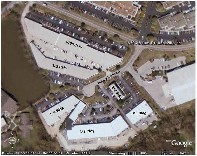 6700 Baum Dr, Knoxville, TN à louer - Aérien - Image 2 de 9