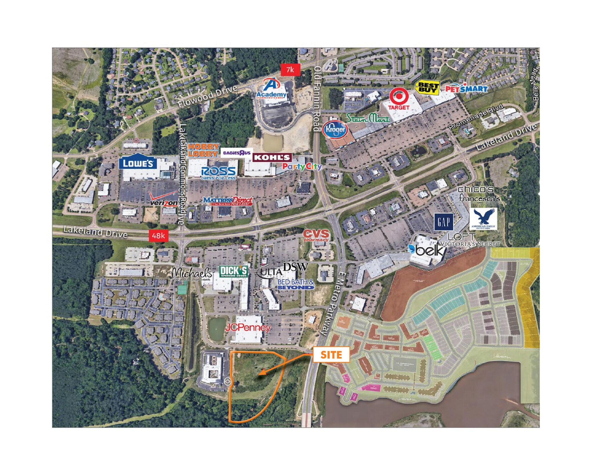 E Metro Dr, Flowood, MS à vendre Photo du bâtiment- Image 1 de 4