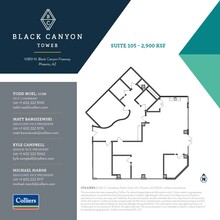 10851 N Black Canyon Hwy, Phoenix, AZ à louer Plan d  tage- Image 1 de 1