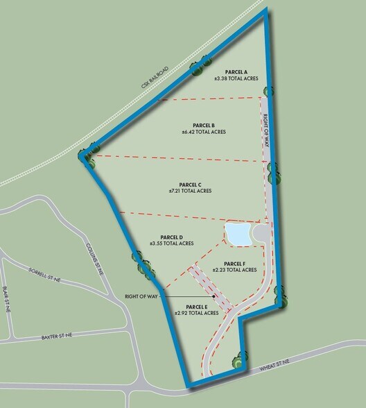 Wheat St, Covington, GA à vendre - Plan de site - Image 2 de 2
