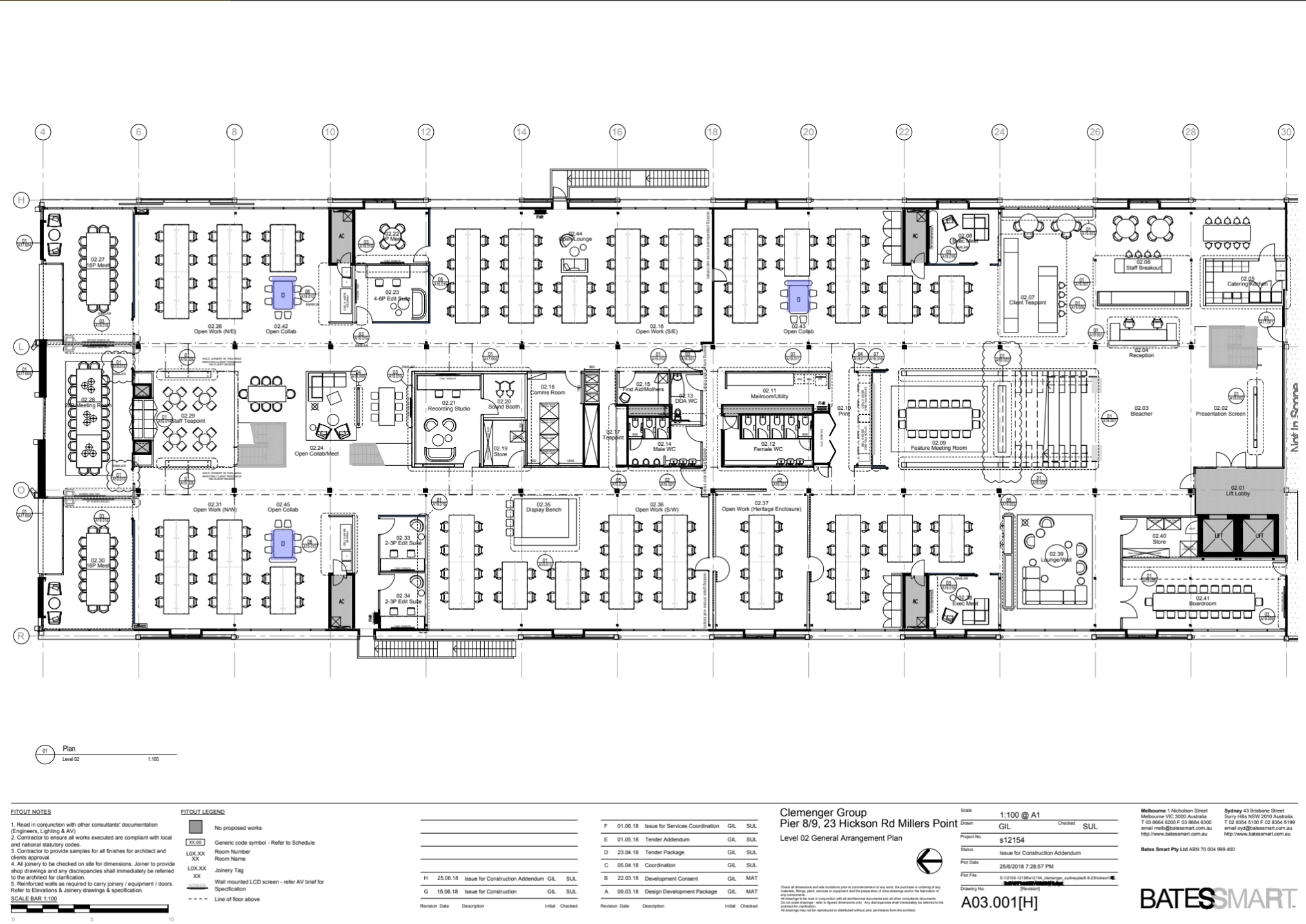 23 Hickson Rd, Millers Point à louer Plan d’étage- Image 1 de 7
