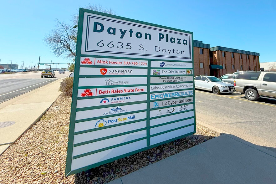 6635 S Dayton St, Greenwood Village, CO à vendre - Photo du bâtiment - Image 2 de 15