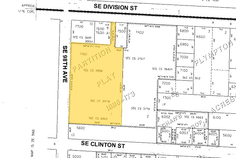 2600 SE 98th Ave, Portland, OR à vendre - Plan cadastral - Image 2 de 15