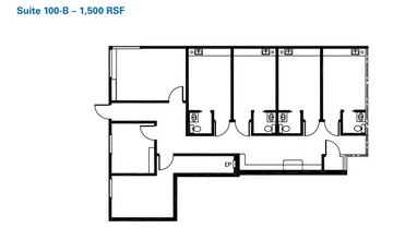 240 La Casa Via, Walnut Creek, CA à louer Plan d’étage- Image 2 de 2