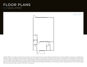 2000-2026 Quail St, Newport Beach, CA à louer Plan d’étage- Image 1 de 1
