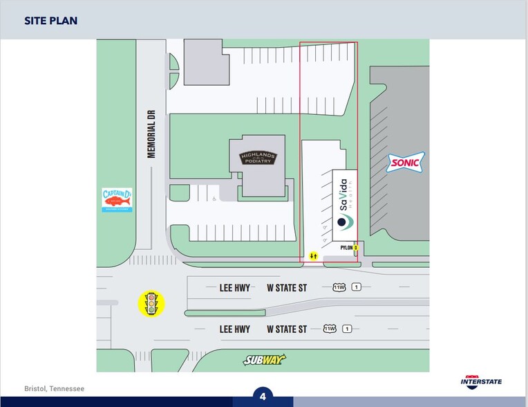 2725 W State St, Bristol, TN à vendre - Photo du bâtiment - Image 2 de 12