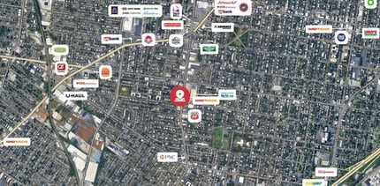 3857 S Grand Ave, Saint Louis, MO - Aérien Vue de la carte