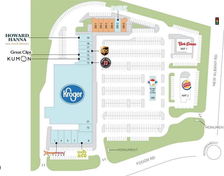 5125-5211 New Albany Rd, New Albany, OH for lease - Site Plan - Image 3 of 3