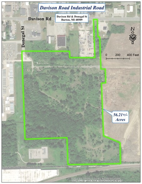 Davison Rd, Burton, MI à vendre - Plan de site - Image 2 de 10