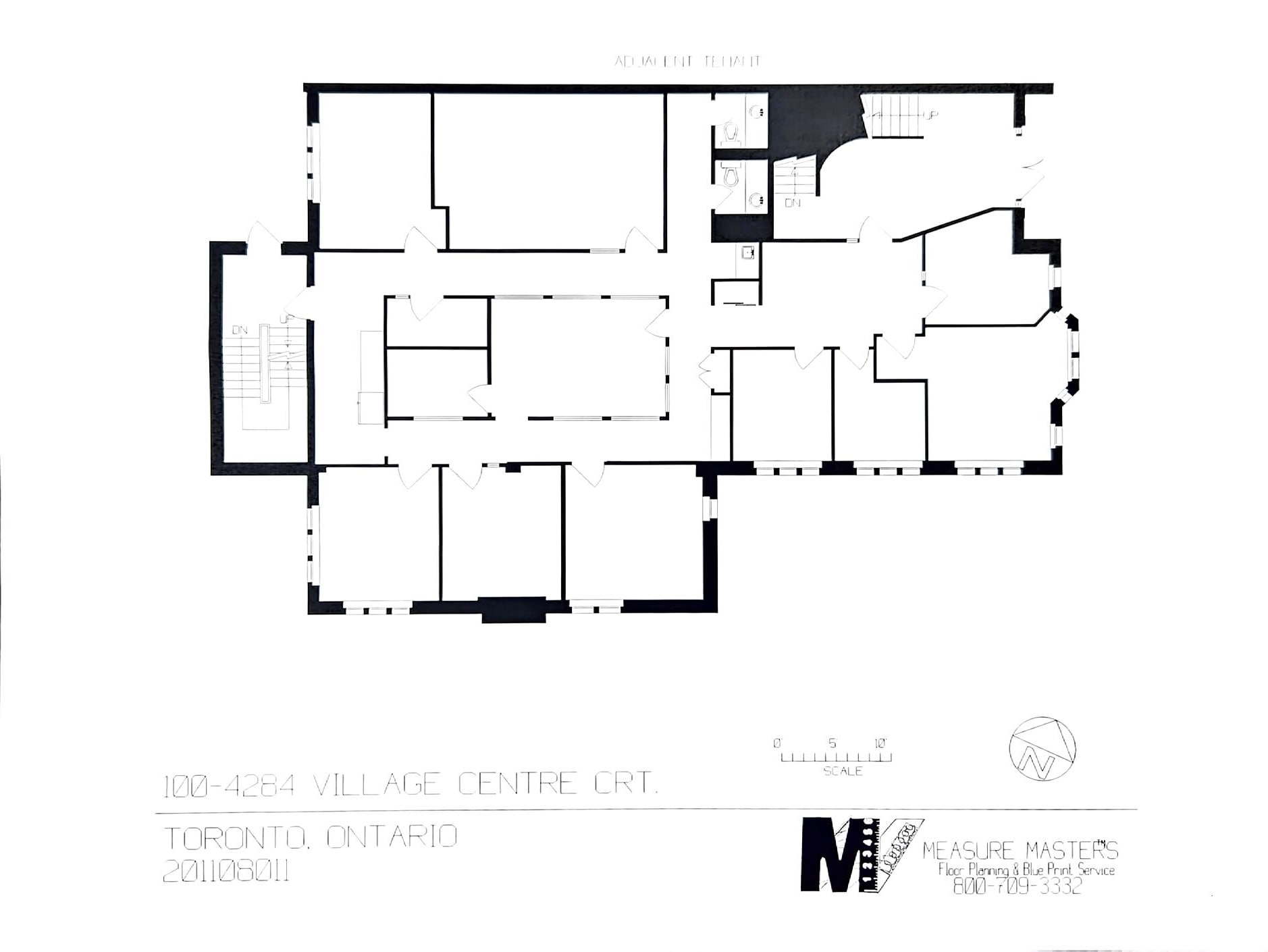 4284 Village Centre Crt, Mississauga, ON à louer Plan d’étage- Image 1 de 4