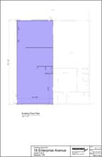 18 Enterprise Ave, Ottawa, ON for lease Floor Plan- Image 2 of 25