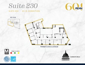 601 Pennsylvania Ave NW, Washington, DC for lease Floor Plan- Image 1 of 1