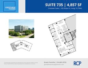 105 Decker Ct, Irving, TX for lease Floor Plan- Image 1 of 15