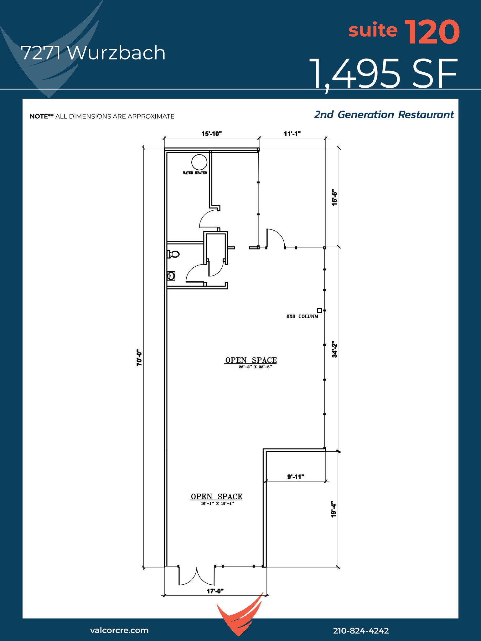 7271 Wurzbach Rd, San Antonio, TX à louer Plan de site- Image 1 de 1