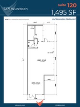 7271 Wurzbach Rd, San Antonio, TX à louer Plan de site- Image 1 de 1