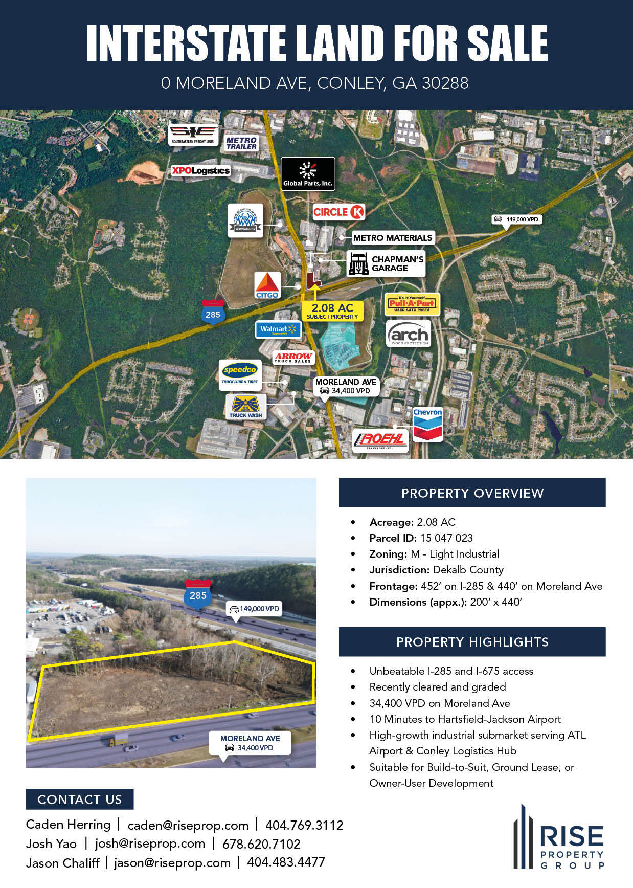 0 Moreland Ave, Conley, GA à vendre Photo du bâtiment- Image 1 de 13