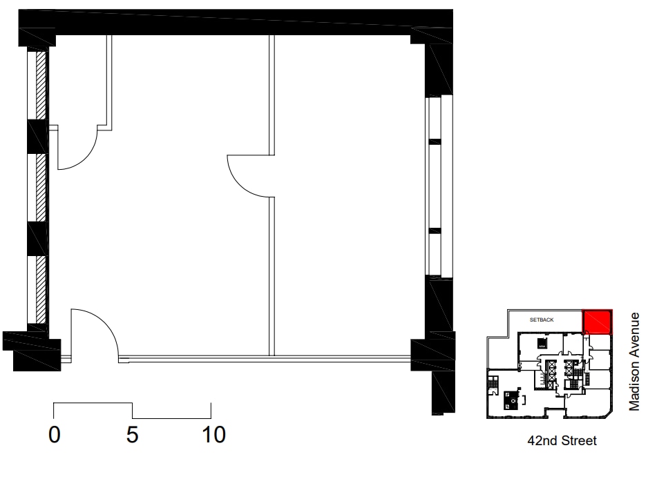 315 Madison Ave, New York, NY à louer Plan d’étage- Image 1 de 1