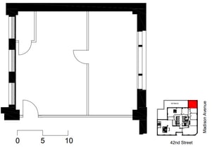 315 Madison Ave, New York, NY à louer Plan d’étage- Image 1 de 1