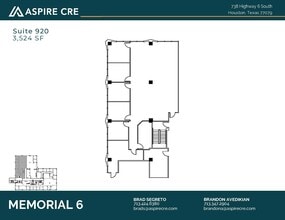 738 Highway 6 S, Houston, TX à louer Plan d’étage- Image 1 de 1