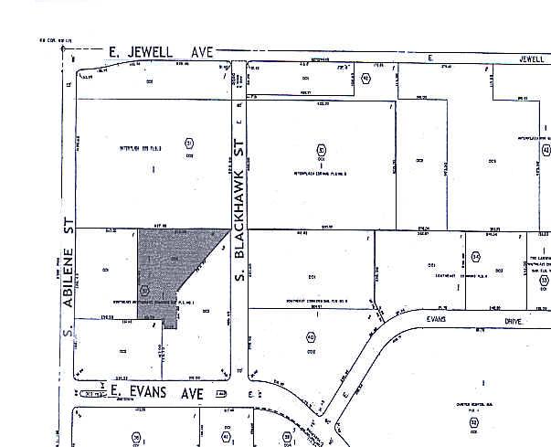 14035 E Evans Ave, Aurora, CO à louer - Plan cadastral - Image 2 de 15