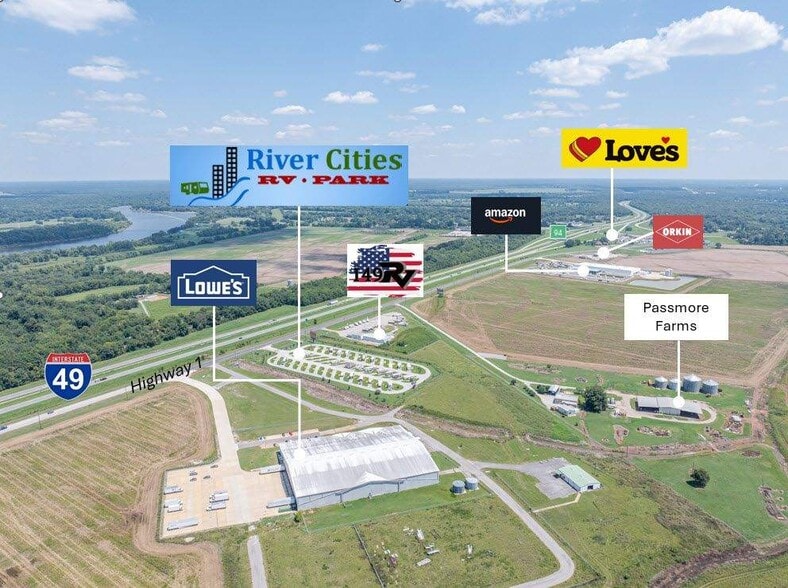 7213 Highway 1, Boyce, LA à vendre - Photo du bâtiment - Image 2 de 6