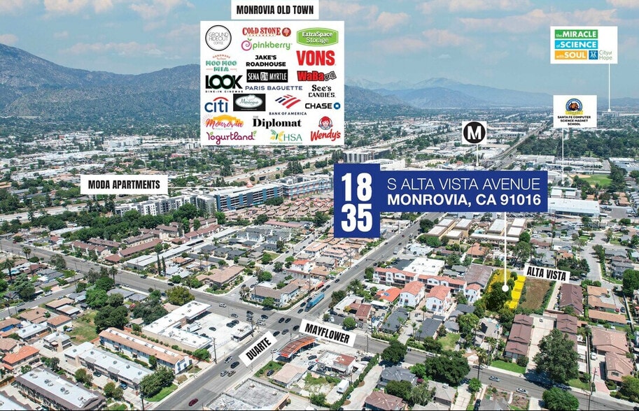 1835 S Alta Vista Ave, Monrovia, CA for sale - Building Photo - Image 2 of 33