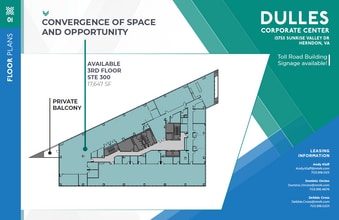 13755 Sunrise Valley Dr, Herndon, VA for lease Floor Plan- Image 1 of 1