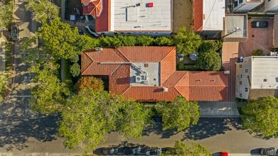 367 N Orange Grove Ave, Los Angeles, CA - Aerial  map view