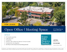 4710 Village Plaza Loop, Eugene, OR for lease Interior Photo- Image 2 of 3