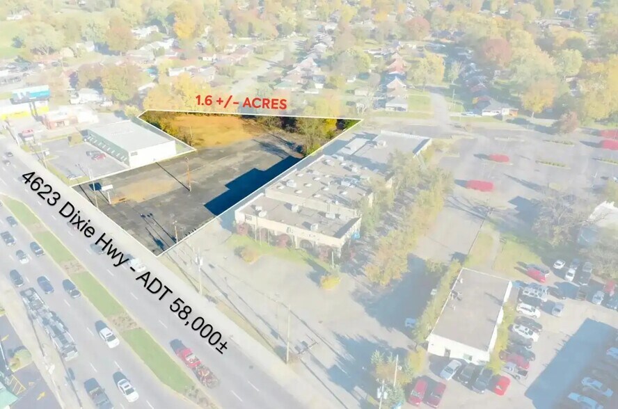 4623 Dixie Hwy, Louisville, KY à vendre - Photo du bâtiment - Image 1 de 2
