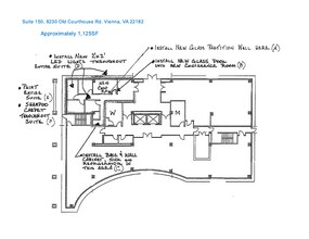 8230 Old Courthouse Rd, Vienna, VA for sale Floor Plan- Image 1 of 1