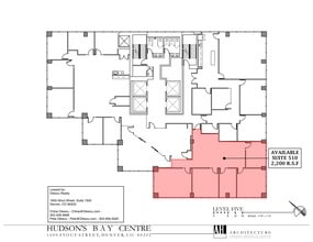 1600 Stout St, Denver, CO for lease Site Plan- Image 1 of 1