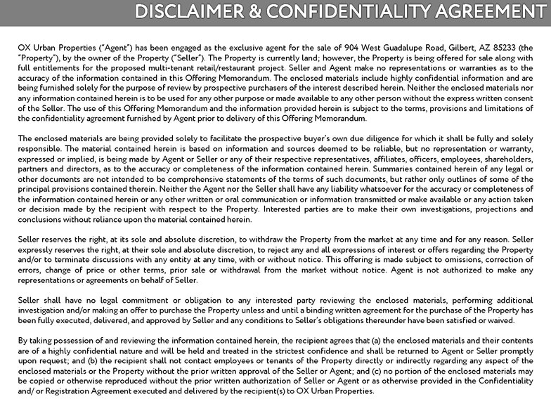 904 W Guadalupe Rd, Gilbert, AZ à vendre - Photo du bâtiment - Image 2 de 12