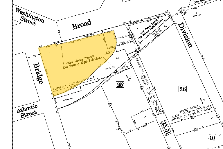 494 Broad St, Newark, NJ à louer - Plan cadastral - Image 2 de 6