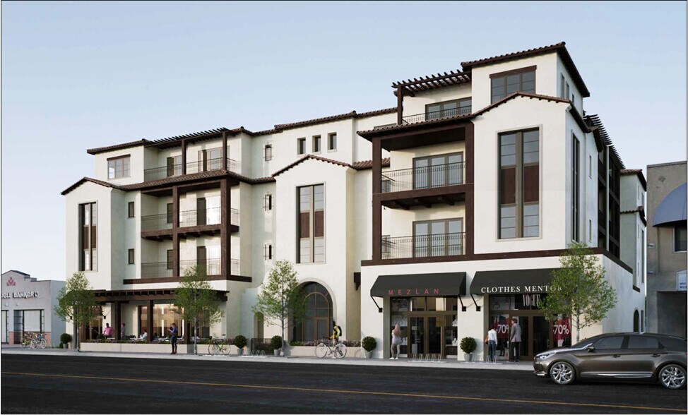 552-560 El Camino Real, San Carlos, CA à louer - Photo du bâtiment - Image 1 de 3