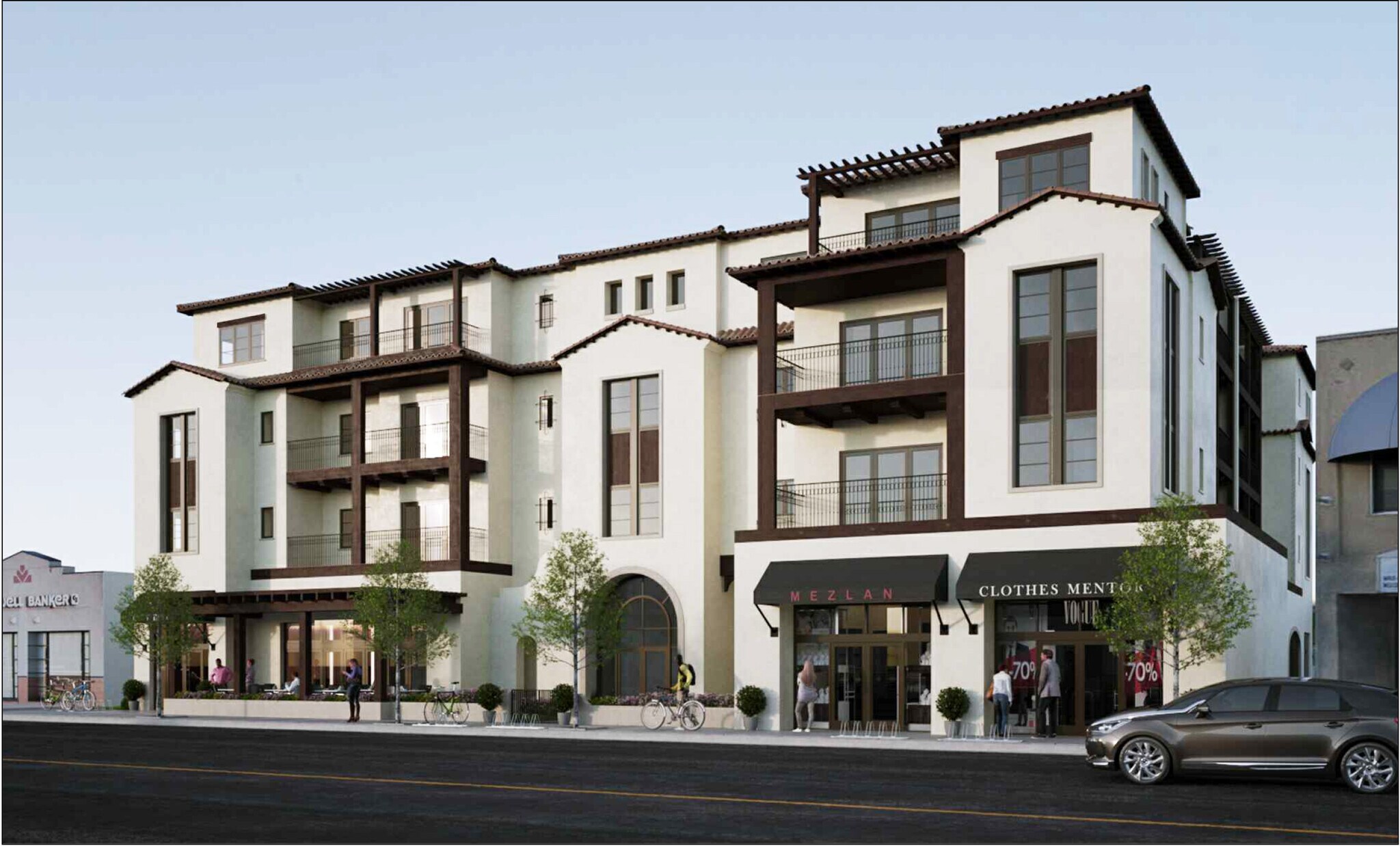552-560 El Camino Real, San Carlos, CA à louer Photo du bâtiment- Image 1 de 4