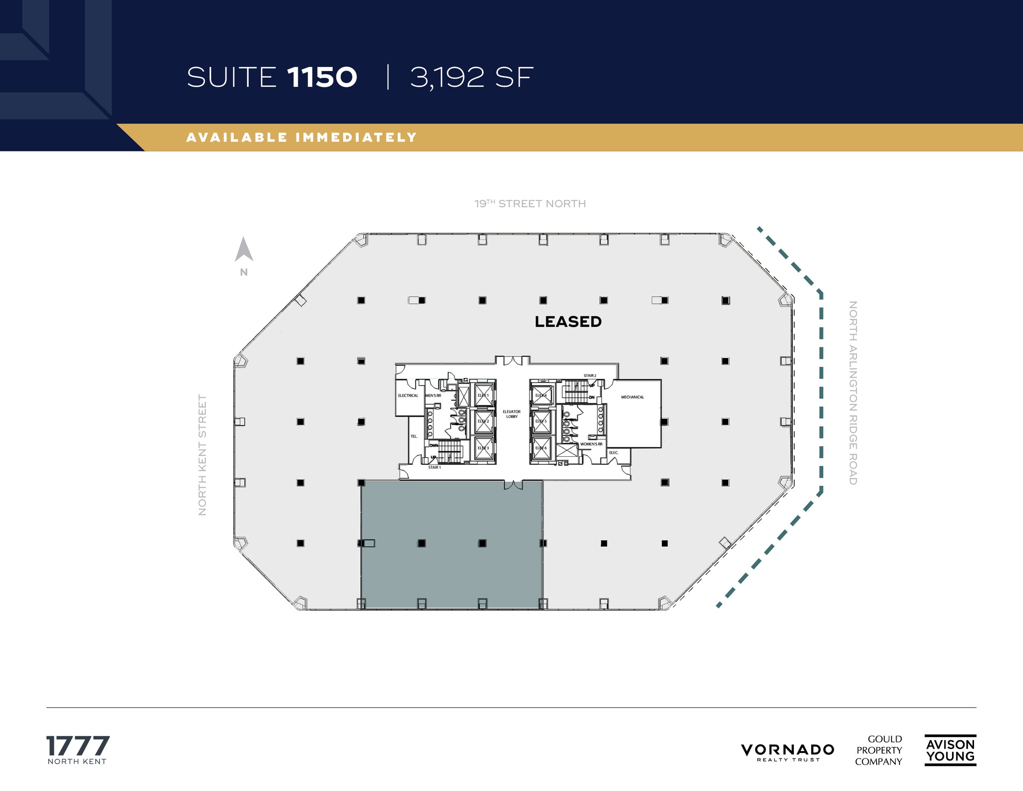 1777 N Kent St, Arlington, VA for lease Floor Plan- Image 1 of 1