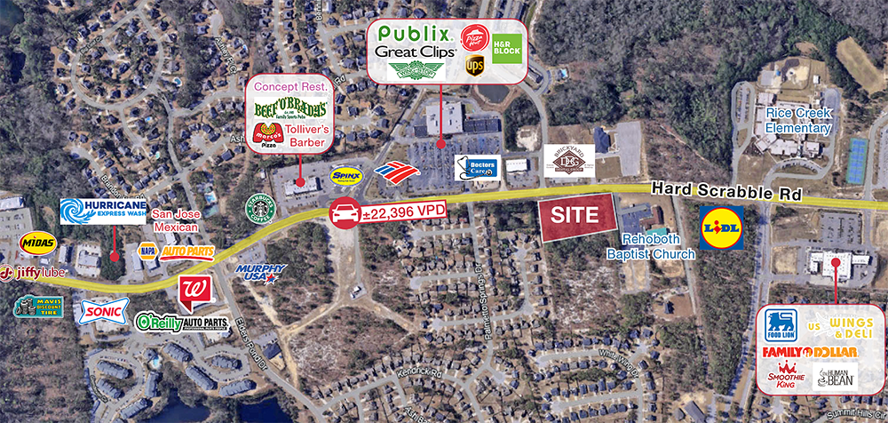 Hard Scrabble Road, Columbia, SC for lease Building Photo- Image 1 of 5