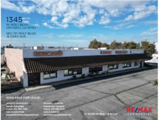 Plus de détails pour 1345 W Holt Blvd, Ontario, CA - Commerce de détail à vendre